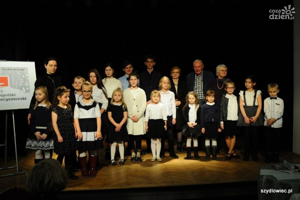 Szydłowiec. Konkursy recytatorskie rozstrzygnięte