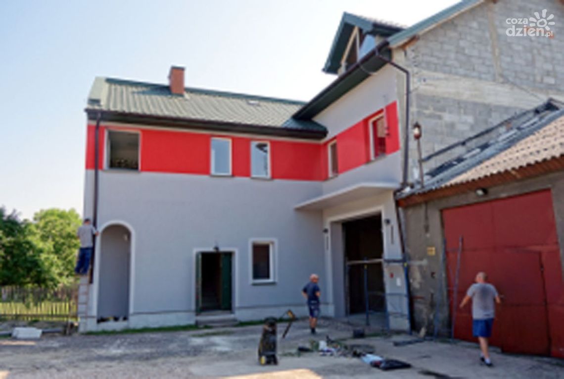 SZYDŁOWIEC. Modernizacja remizy OSP w Majdowie