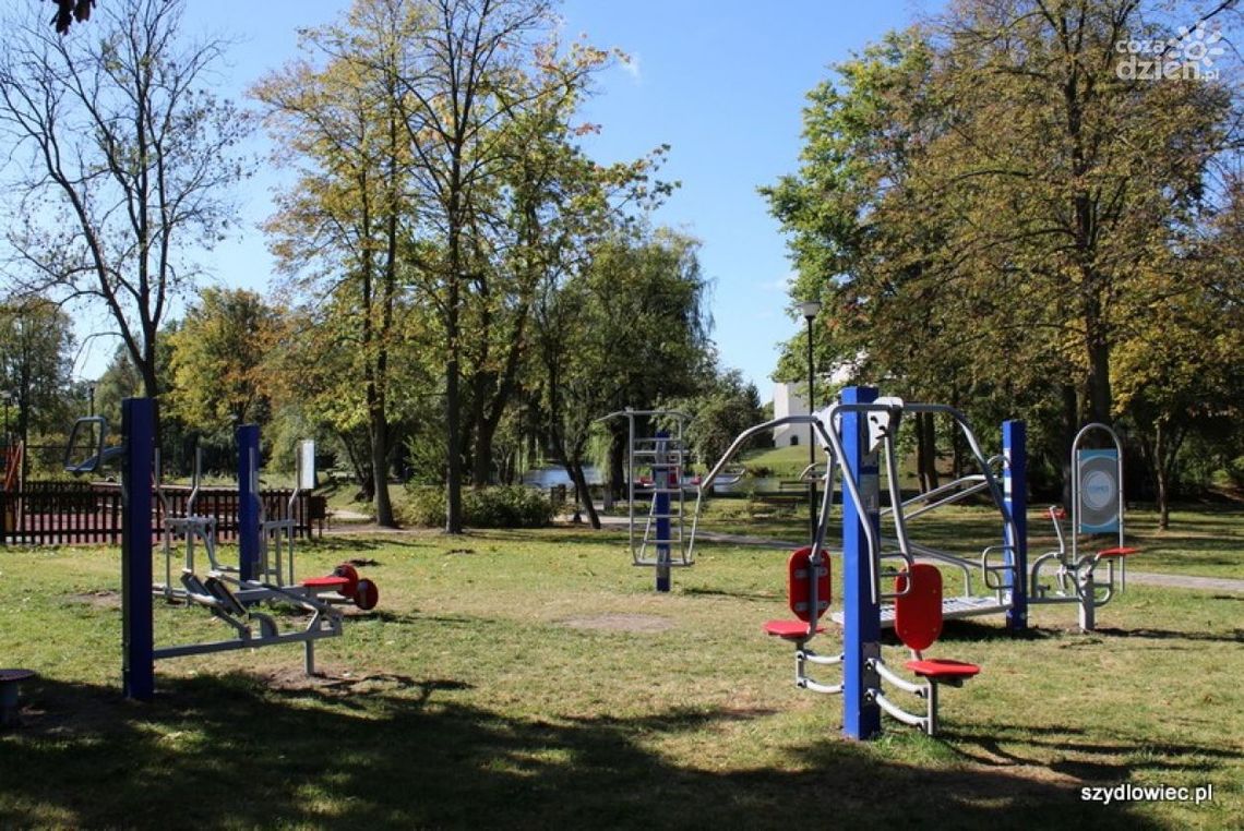 Szydłowiec. Nowa siłownia zewnętrzna już gotowa Szydłowiec. Nowa siłownia zewnętrzna już gotowa