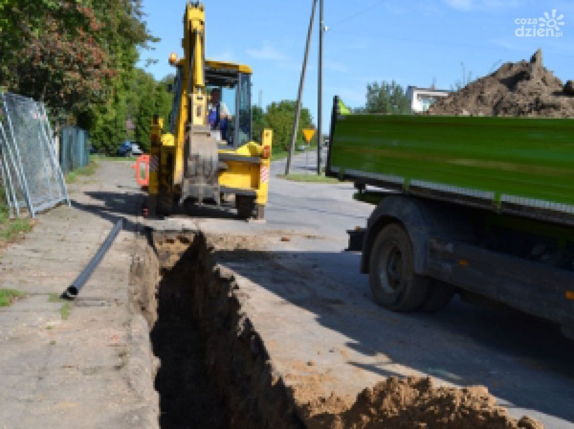Szydłowiec. Prace spółki Wodociągi i Kanalizacja