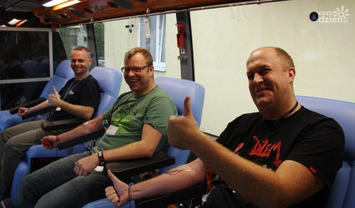 Szydłowiec. Rekordowa zbiórka krwi Szydłowiec. Rekordowa zbiórka krwi