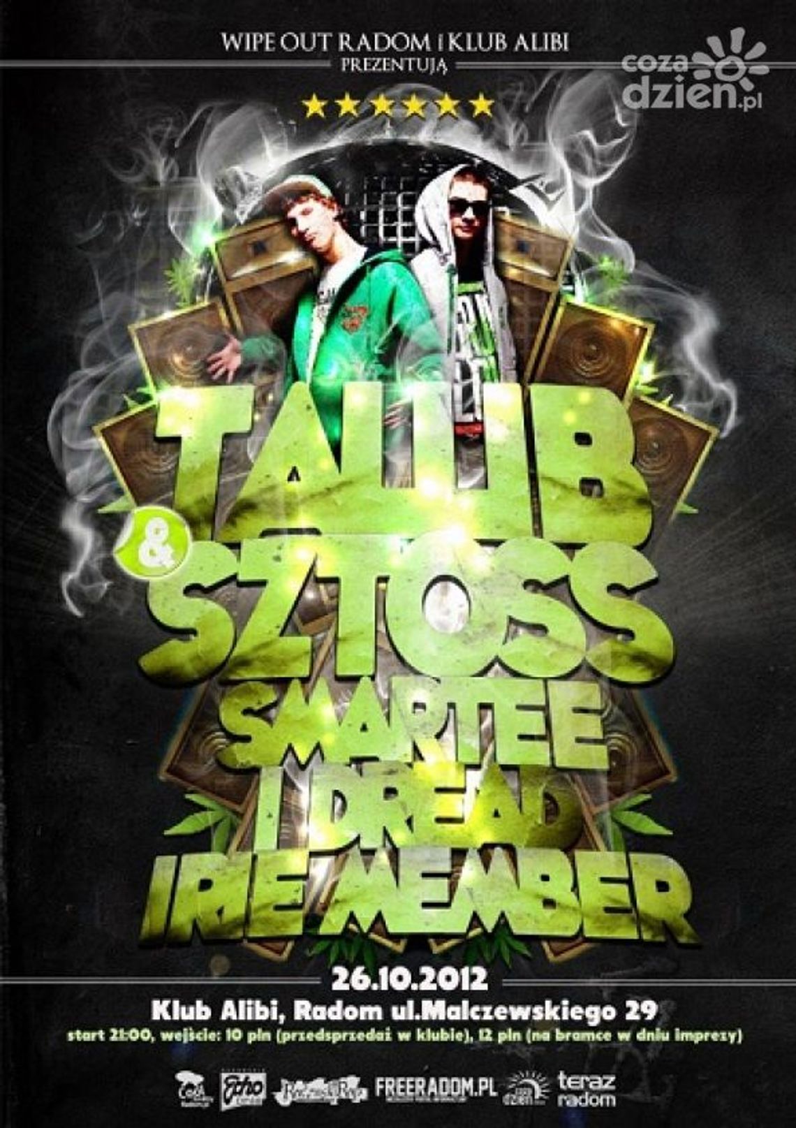 Tallib&Sztos w Alibi - WYNIKI!