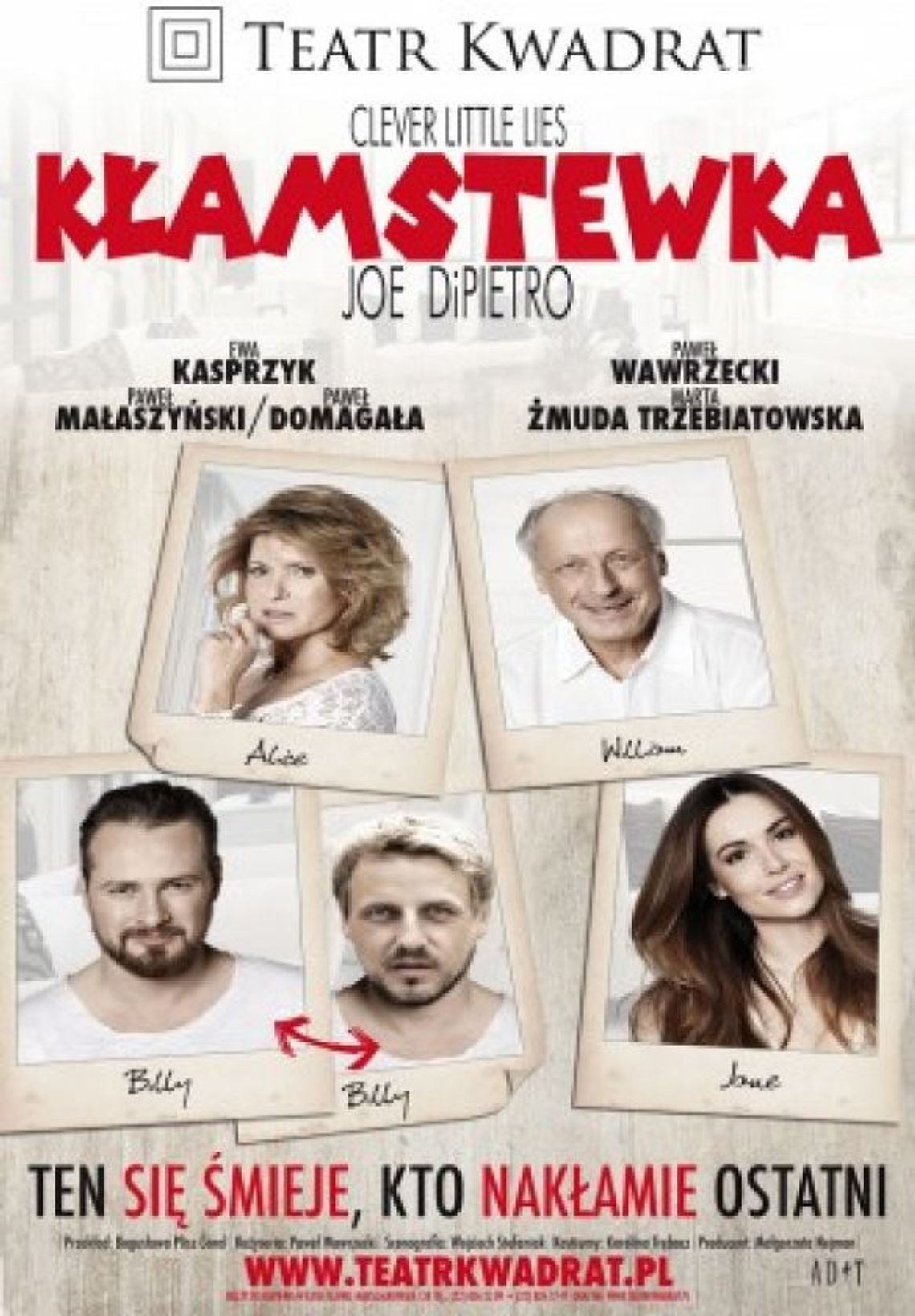 Teatr Kwadrat: "Kłamstewka" w Radomiu!