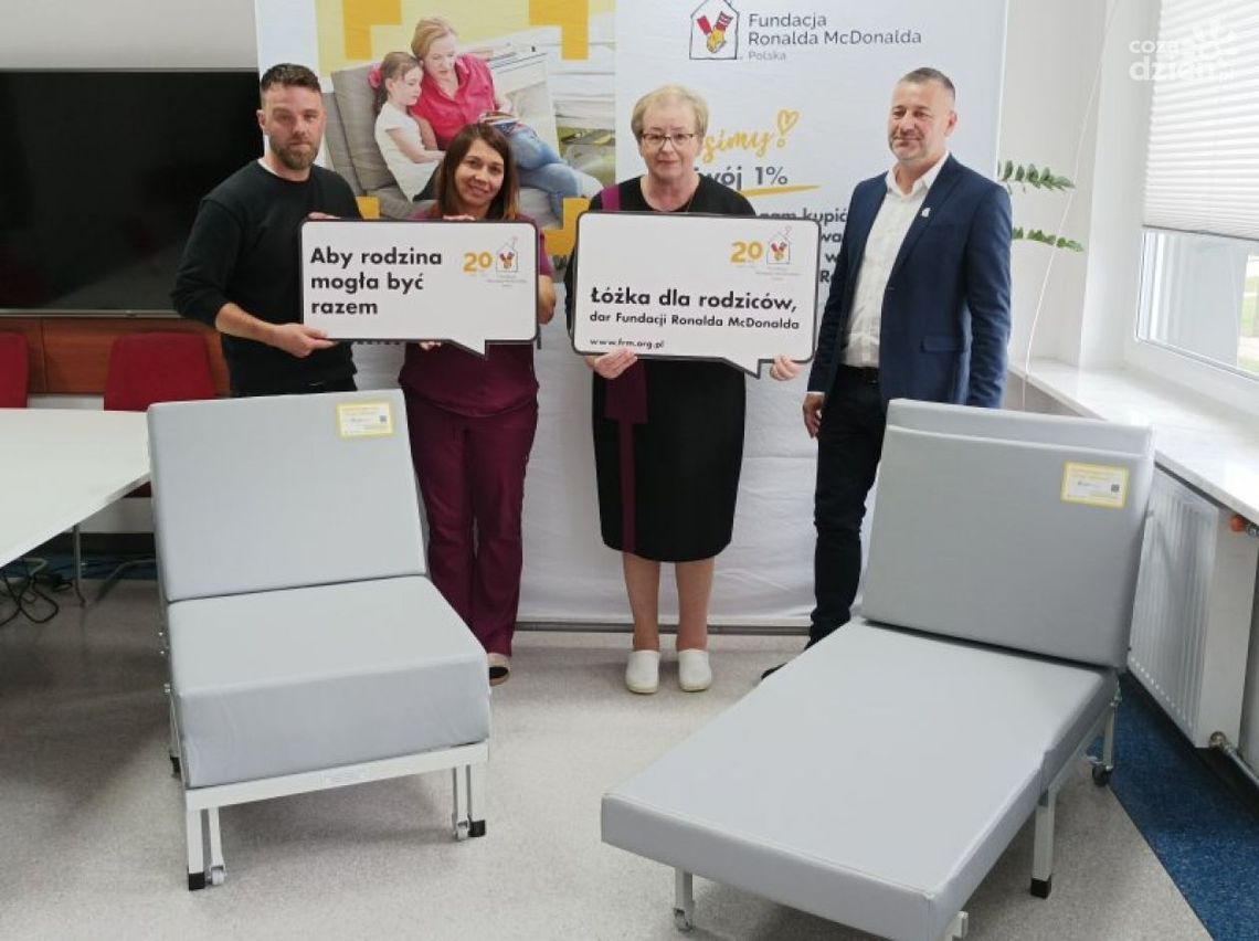 Tego brakowało. Są łóżka dla rodzica czuwającego Tego brakowało. Są łóżka dla rodzica czuwającego