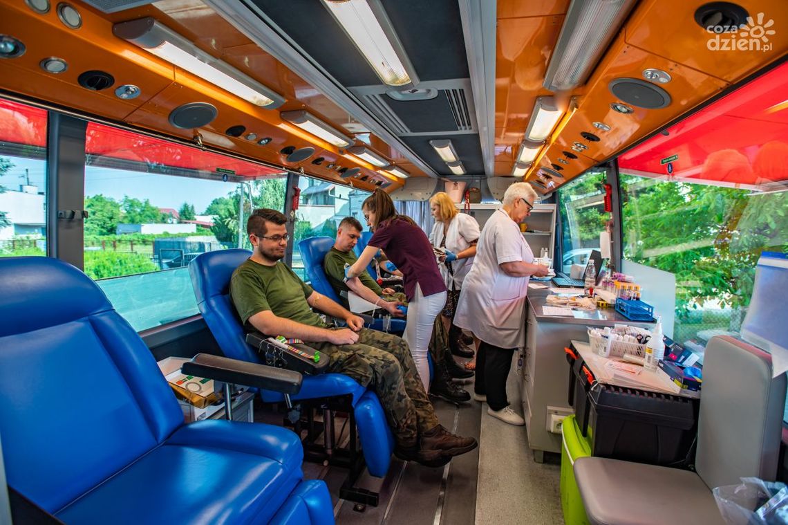 Terytorialsi po raz kolejny oddali krew, której w wakacje zawsze brakuje