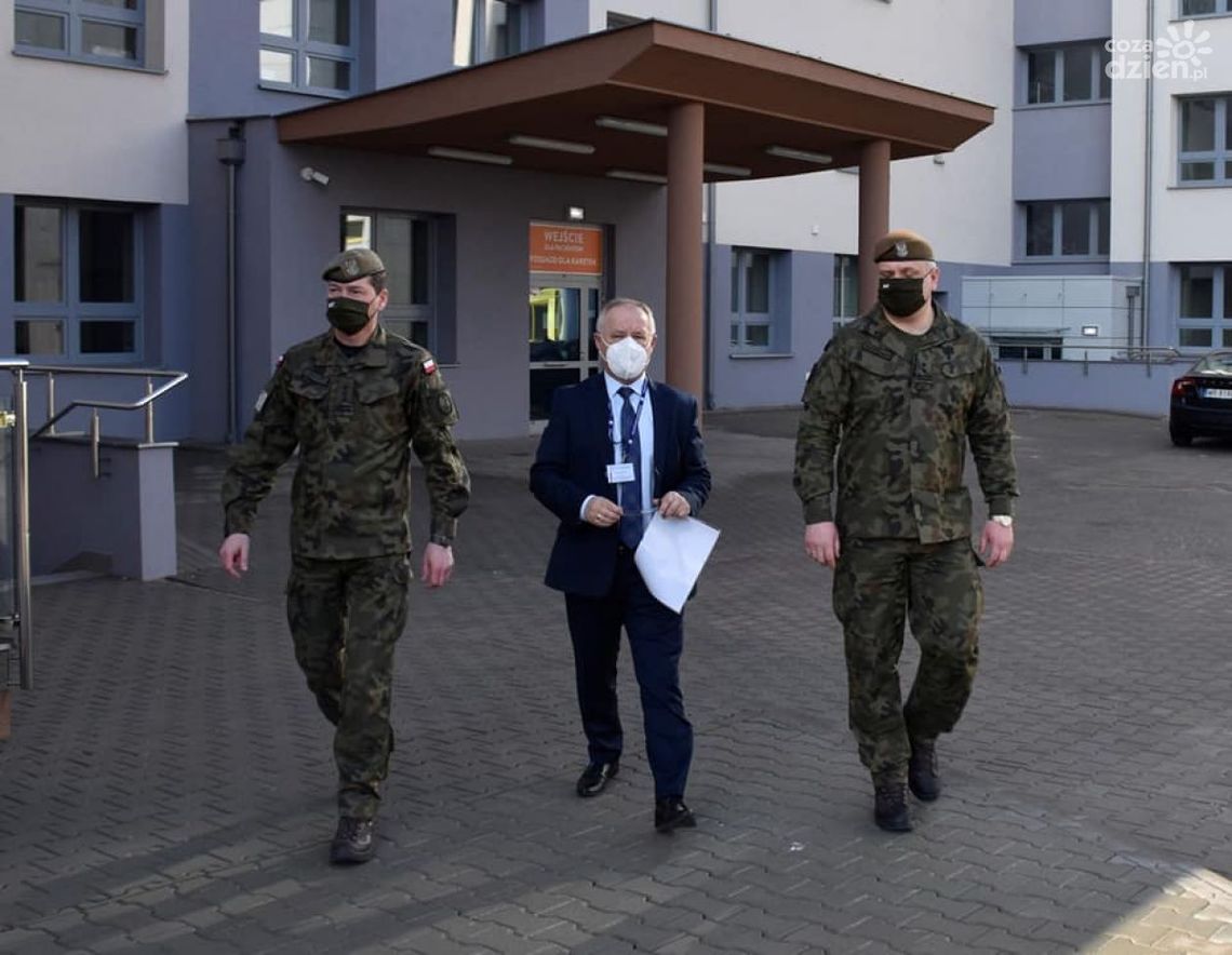 Terytorialsi pomogą w szpitalu tymczasowym