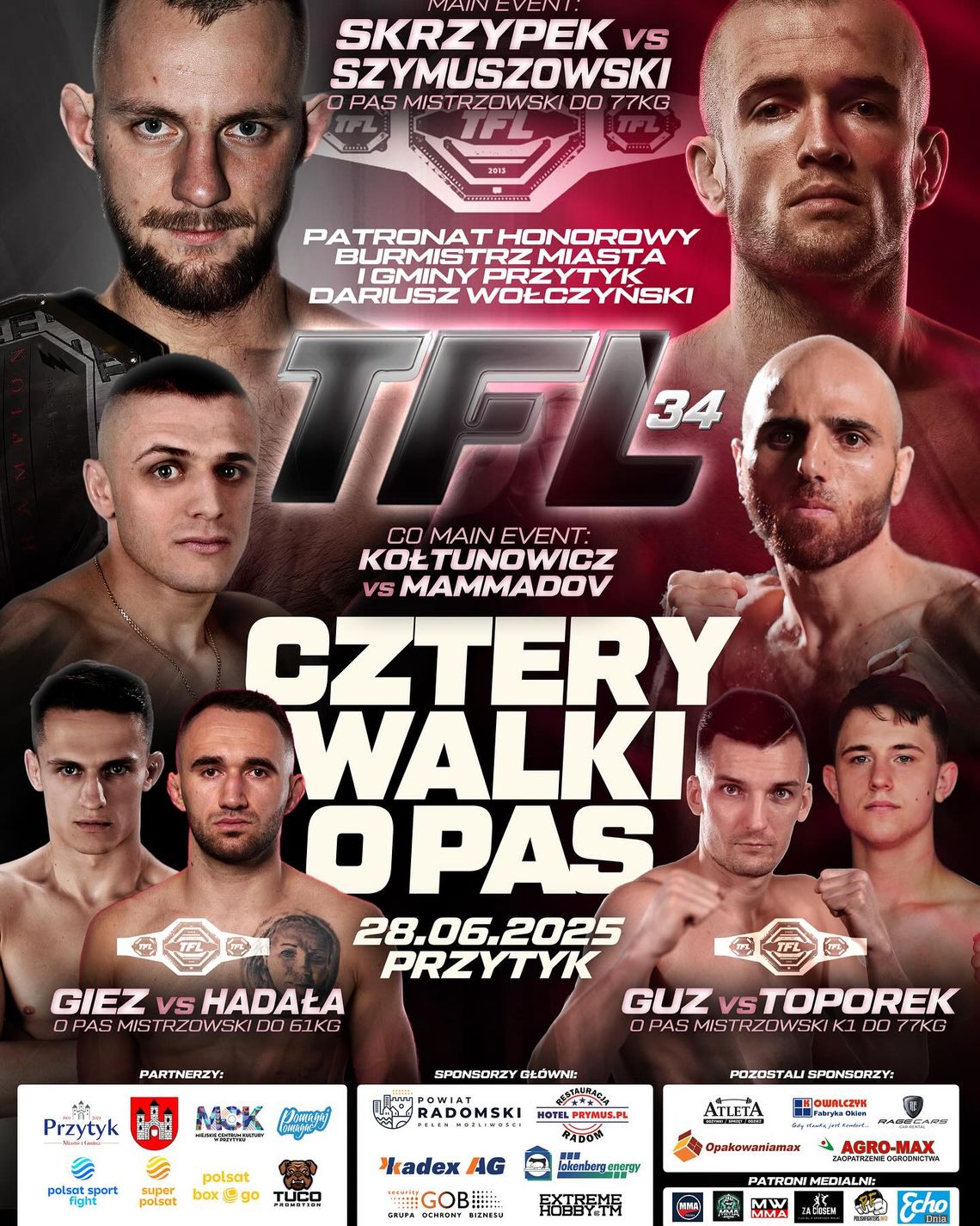 TFL 34 Przytyk Fight Night - gala już w sobotę!