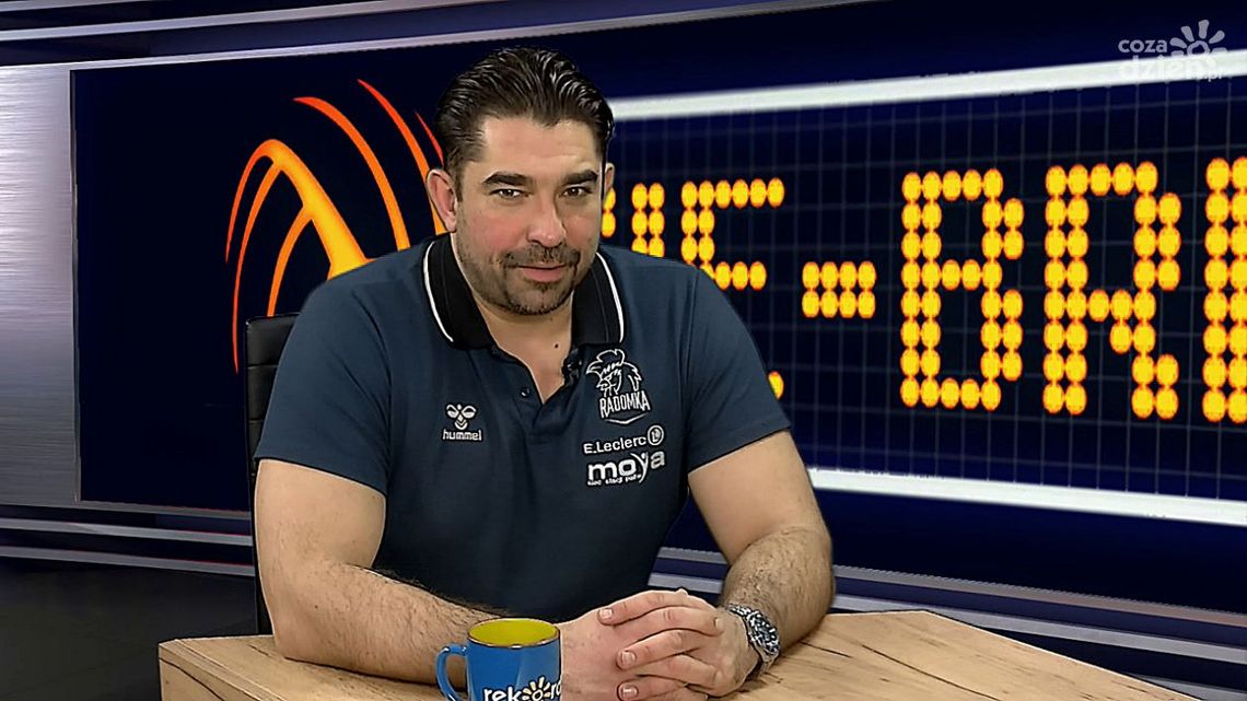 Tie-Break - 13.01.22. Łukasz Kruk (E.Leclerc Moya Radomka) o pierwszym meczu w Radomskim Centrum Sportu Tie-Break - 13.01.22. Łukasz Kruk (E.Leclerc Moya Radomka) o pierwszym meczu w Radomskim Centrum Sportu