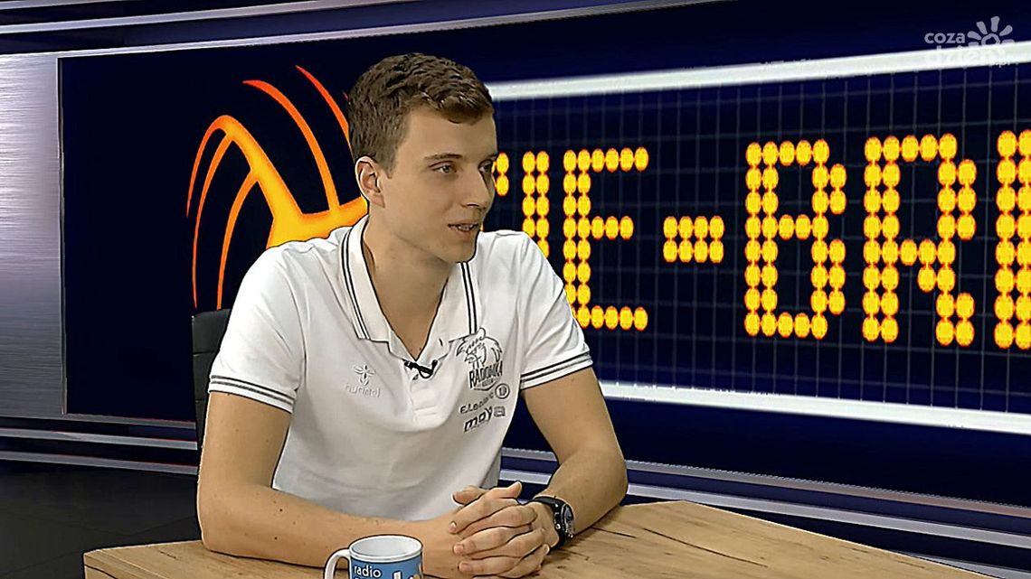 Tie-Break - 20.05.21. Piotr Filipowicz, fizjoterapeuta E.Leclerc Moya Radomki Radom