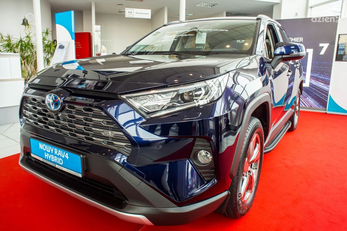 Tłumy na dniach otwartych Toyoty