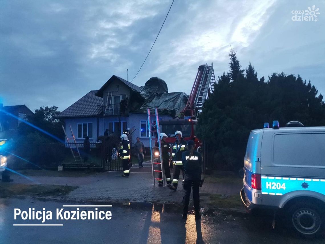 Trąba powietrzna nie ominęła powiatu kozienickiego Trąba powietrzna nie ominęła powiatu kozienickiego