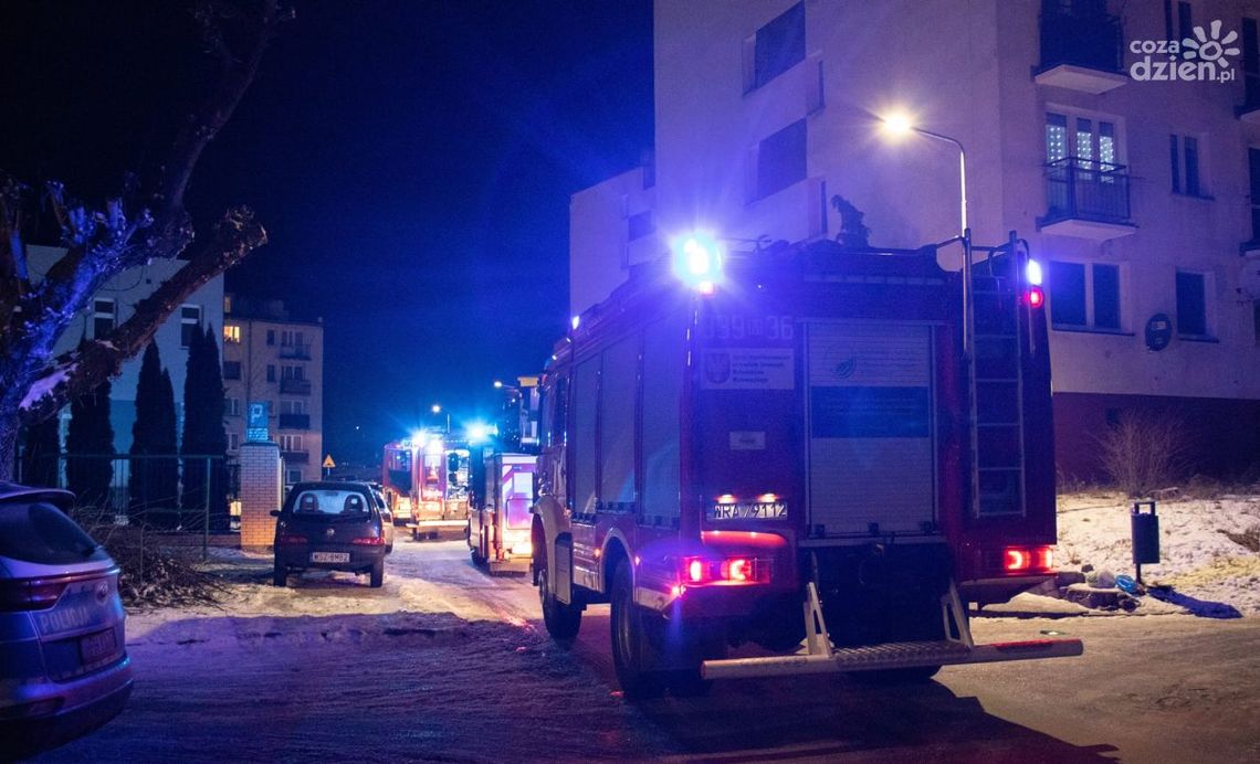 Tragiczny pożar mieszkania. Zginęła jedna osoba