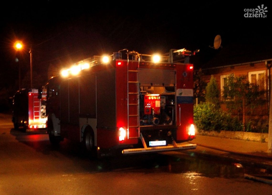 Tragiczny pożar pod Przytykiem. Zginął mężczyzna