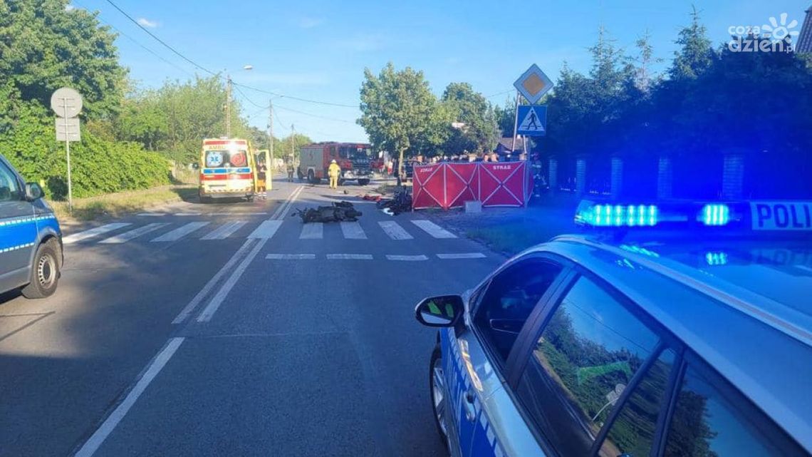 Tragiczny wypadek w Kozienicach Tragiczny wypadek w Kozienicach