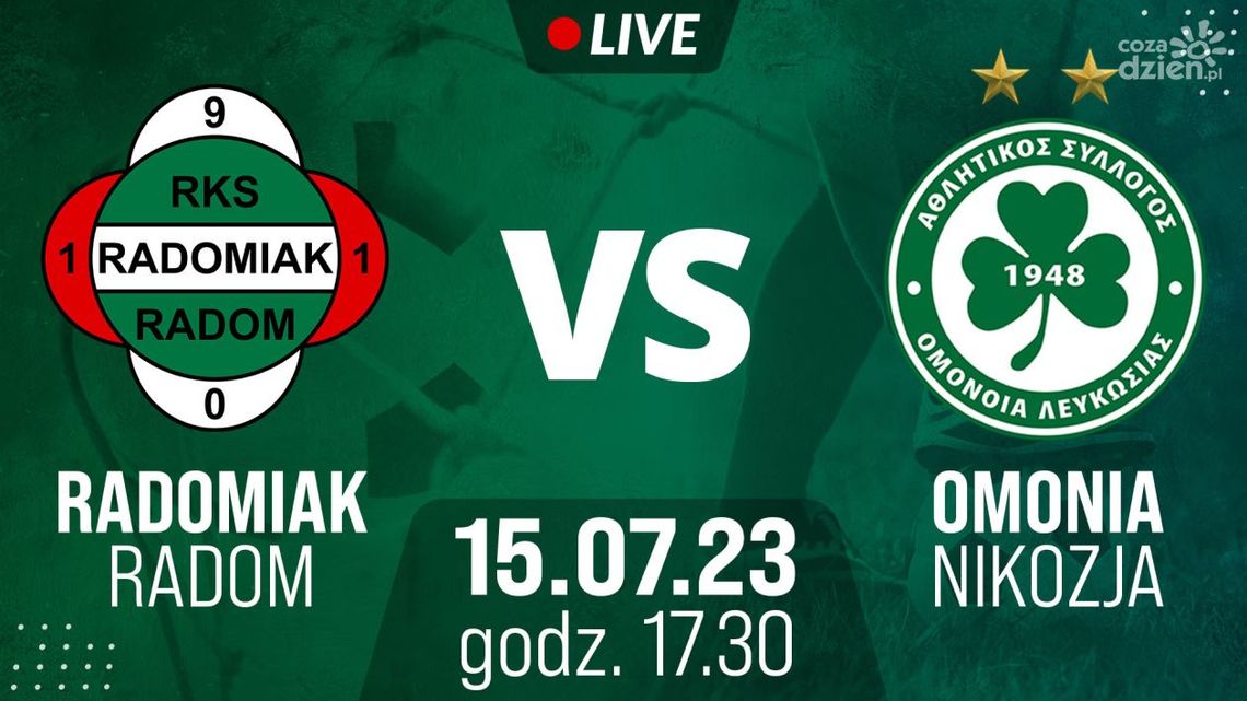 [TRANSMISJA TV] Radomiak Radom - Omonia Nikozja