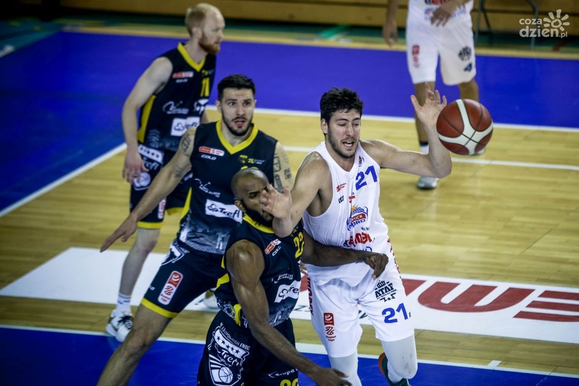 Trefl za silny. Koszykarze HydroTrucku na tarczy Trefl za silny. Koszykarze HydroTrucku na tarczy