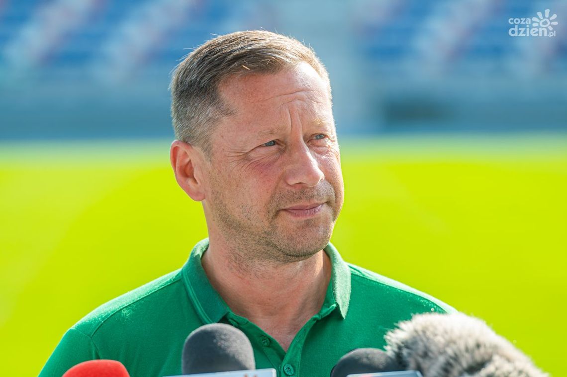 Trener Dariusz Banasik podsumował mecz Radomiaka Radom z Serbami