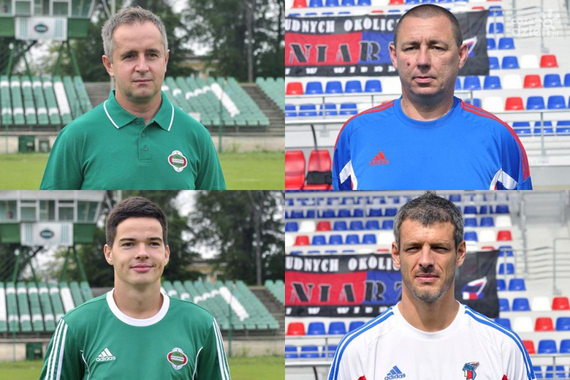 Trenerzy i zawodnicy przed derbami Radomia