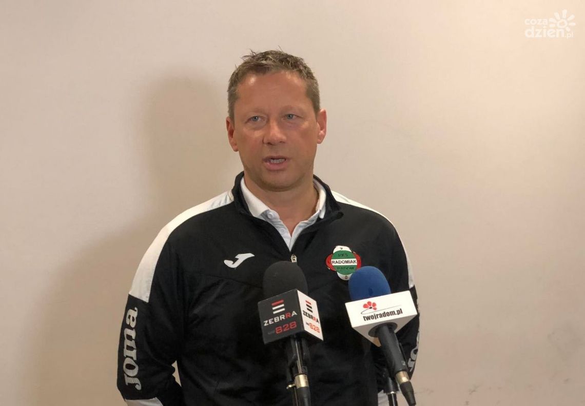 Trenerzy Radomiaka Radom i Wisły Płock przed poniedziałkowym meczem