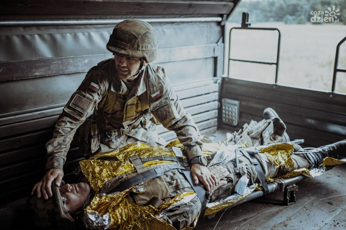 Trenowali ratownictwo na polu walki