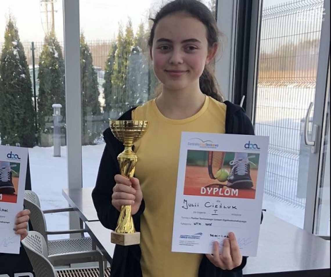 Triumf Cieśluk w tenisowym WTK kadetów