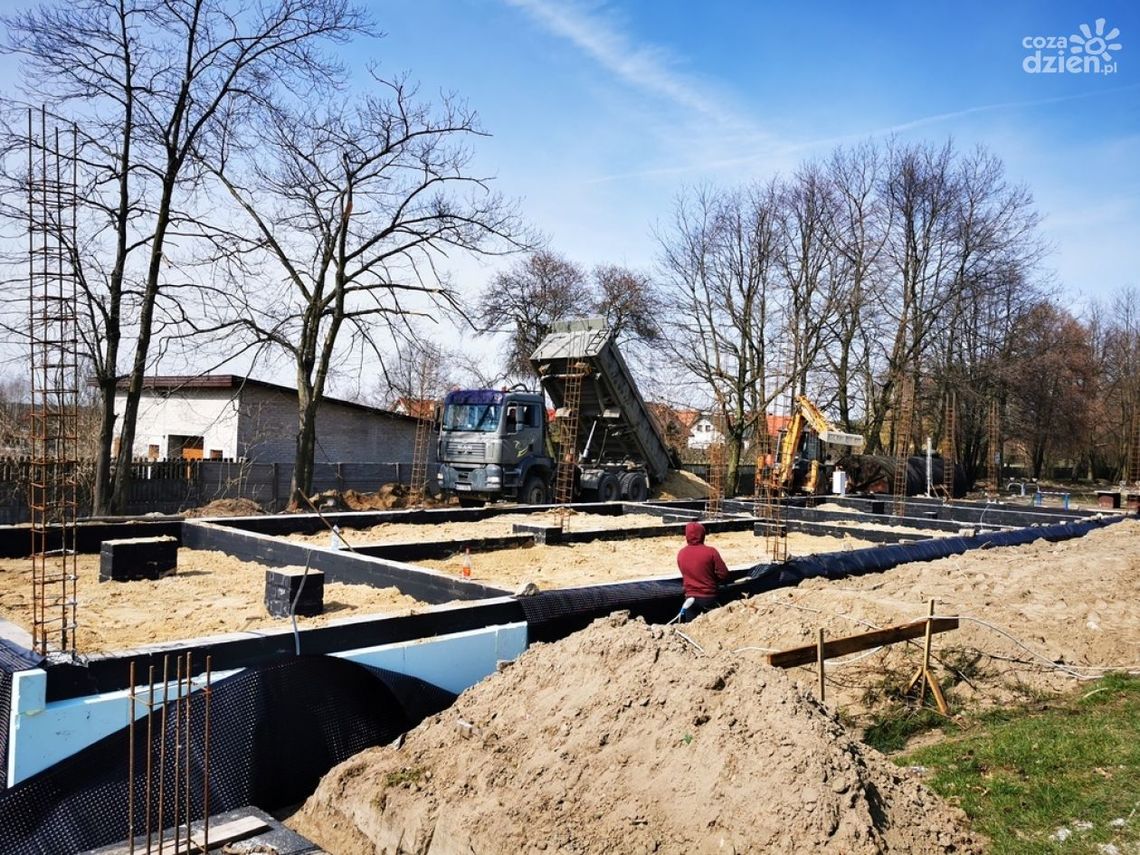 Trwa budowa bulwarów w Skaryszewie