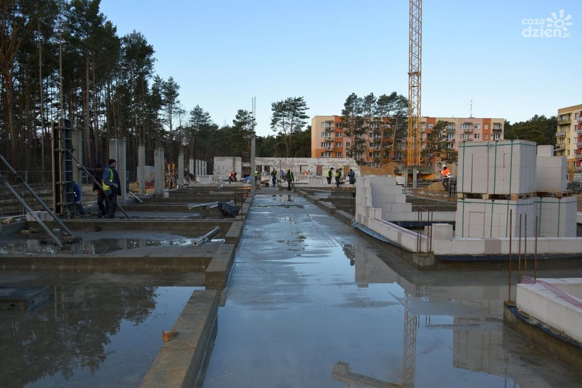 Trwa budowa SOSW w Kozienicach Trwa budowa SOSW w Kozienicach