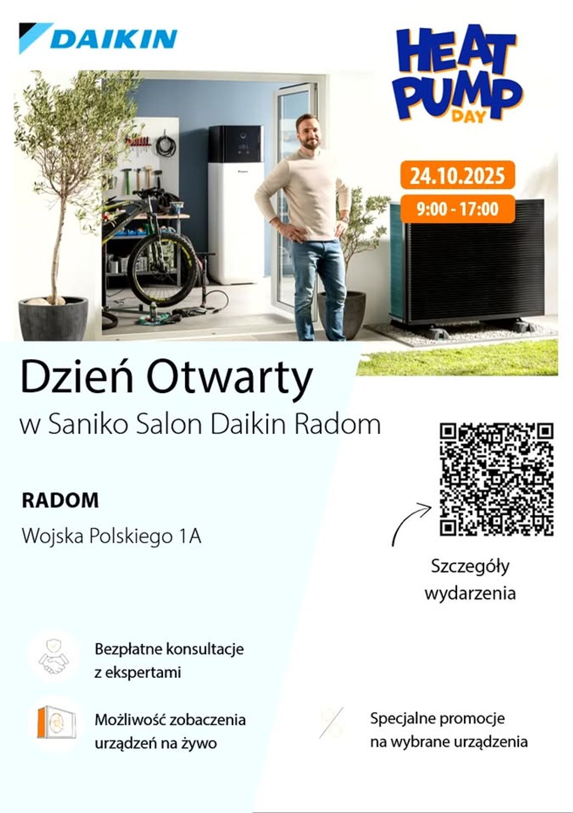 Trwa europejski tydzień pomp ciepła, przyjdź na dzień otwarty w Radomiu i skorzystaj
