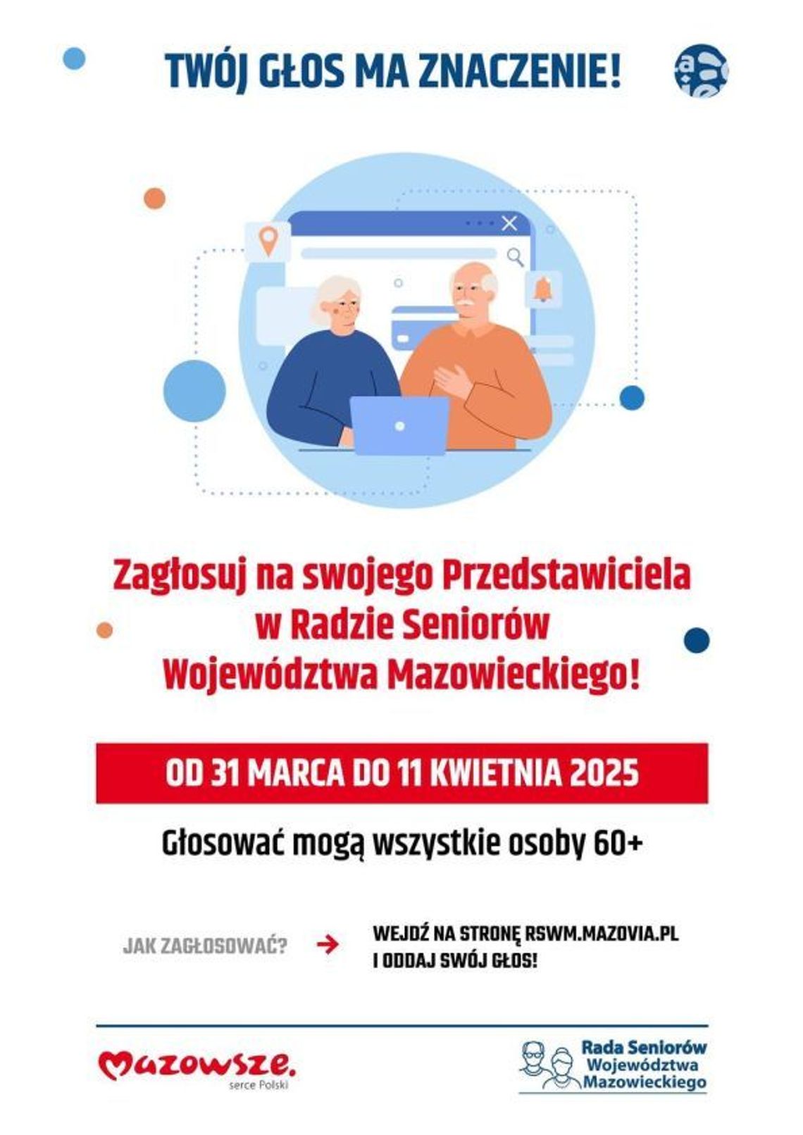 Trwa głosowanie do wojewódzkiej Rady Seniorów