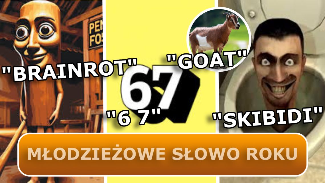Trwa głosowanie na Młodzieżowe Słowo Roku. „Goat”, „Slay”, „Brainrot”, a może „Skibidi”?
