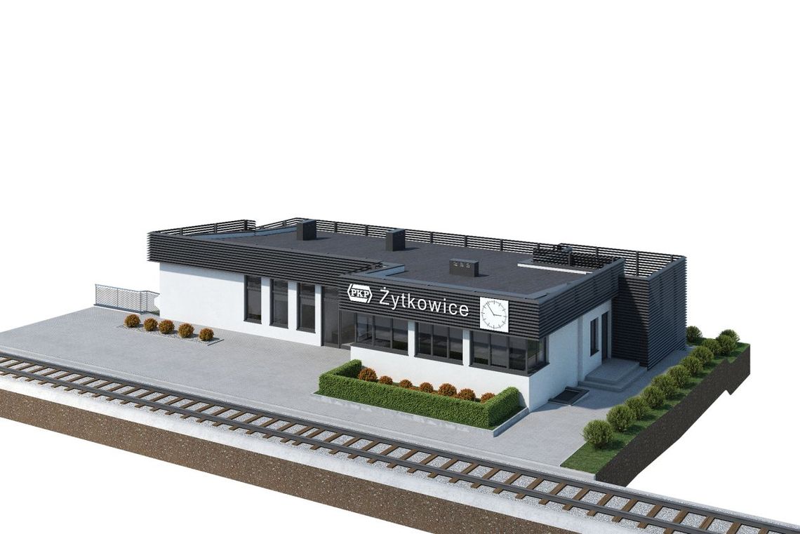 Trwa modernizacja dworca w Żytkowicach