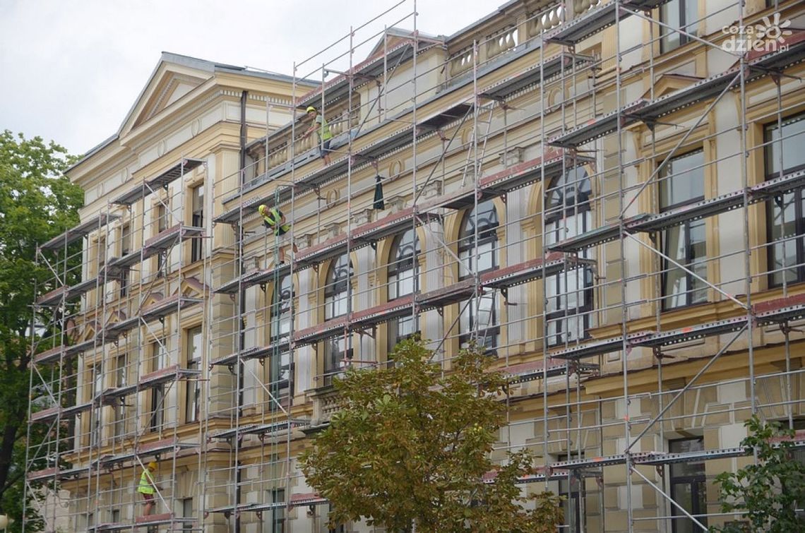 Trwa remont sądu przy ul. Piłsudskiego