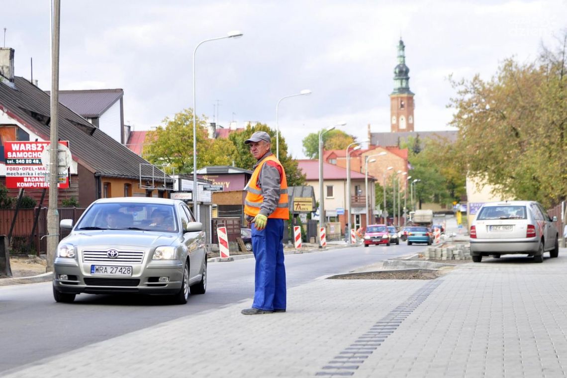 Trwa remont ulicy Podwalnej