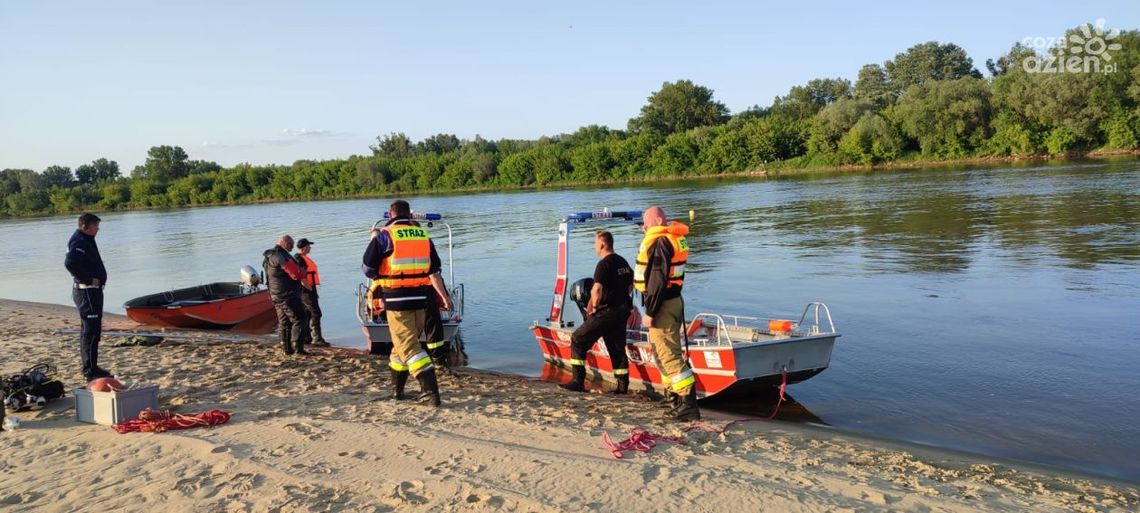 Trwają poszukiwania kobiety, która wpadła do Wisły
