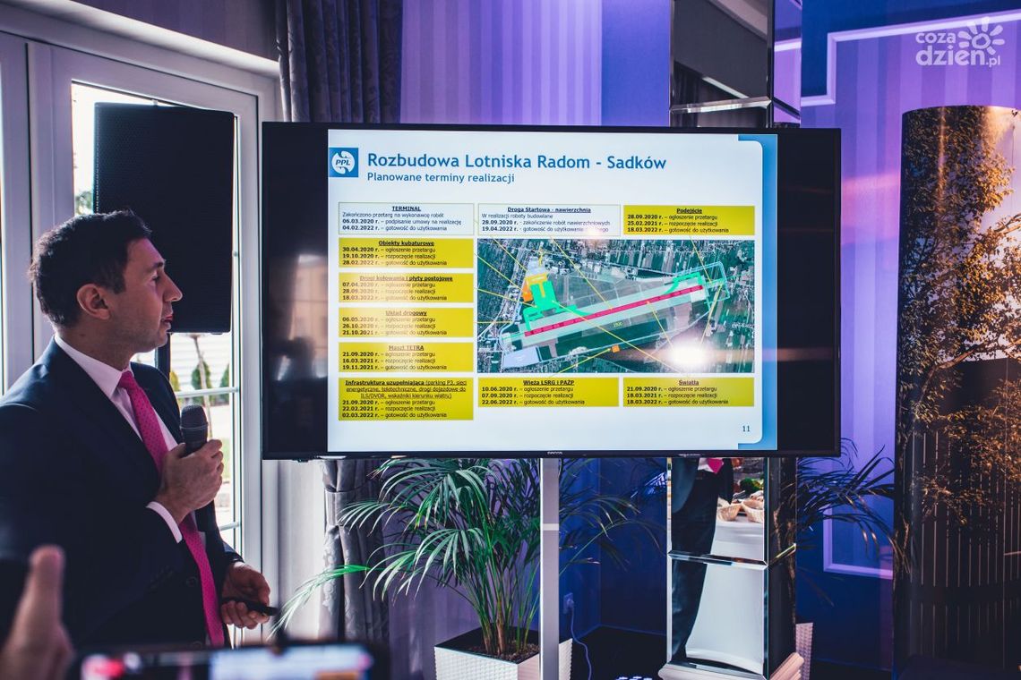 Trwają prace na lotnisku Trwają prace na lotnisku