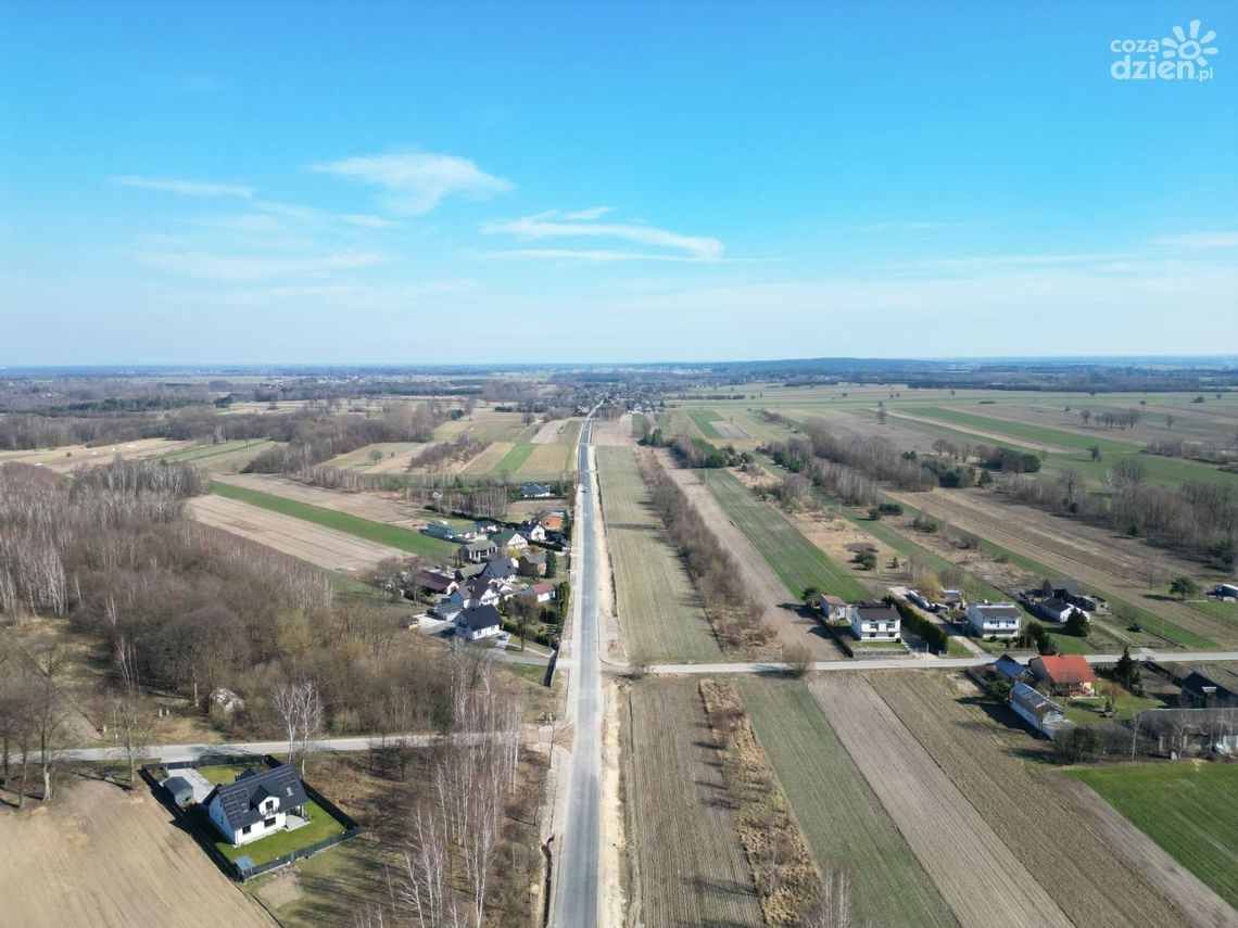 Trwają prace przy budowie drogi powiatowej Dąbrówka Warszawska - Ruda Wielka