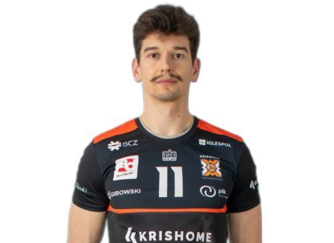 Trzeci nowy środkowy w Enei Czarnych Radom to Patryk Szymański Trzeci nowy środkowy w Enei Czarnych Radom to Patryk Szymański