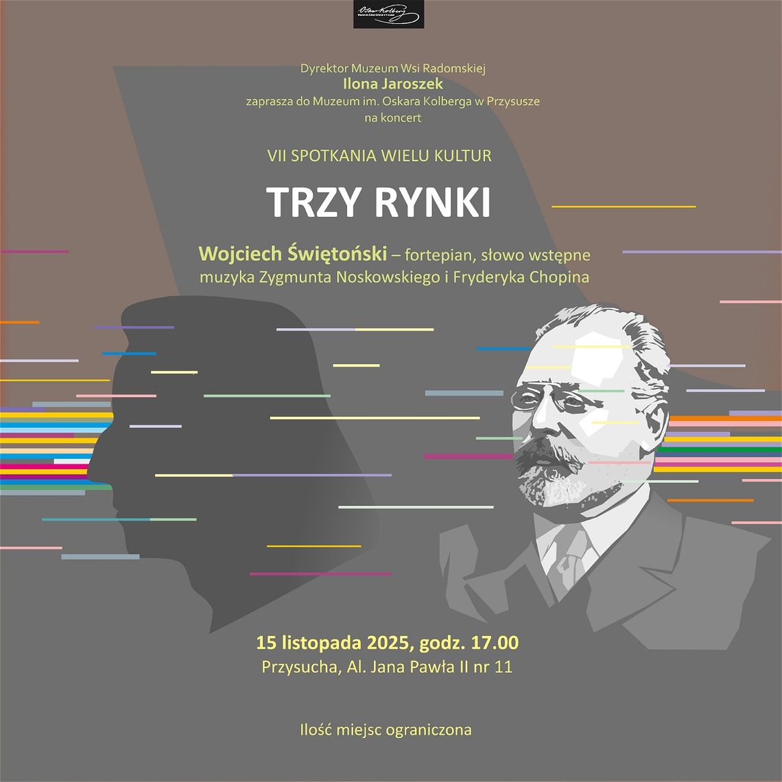 „Trzy Rynki” – muzyczna podróż przez romantyzm w Muzeum im. Oskara Kolberga
