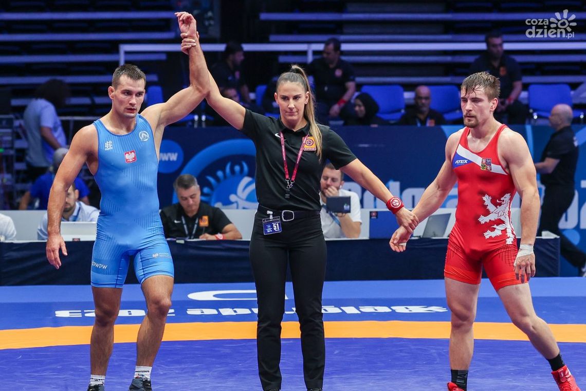 Trzy walki Patryka Bednarza na mistrzostwach świata