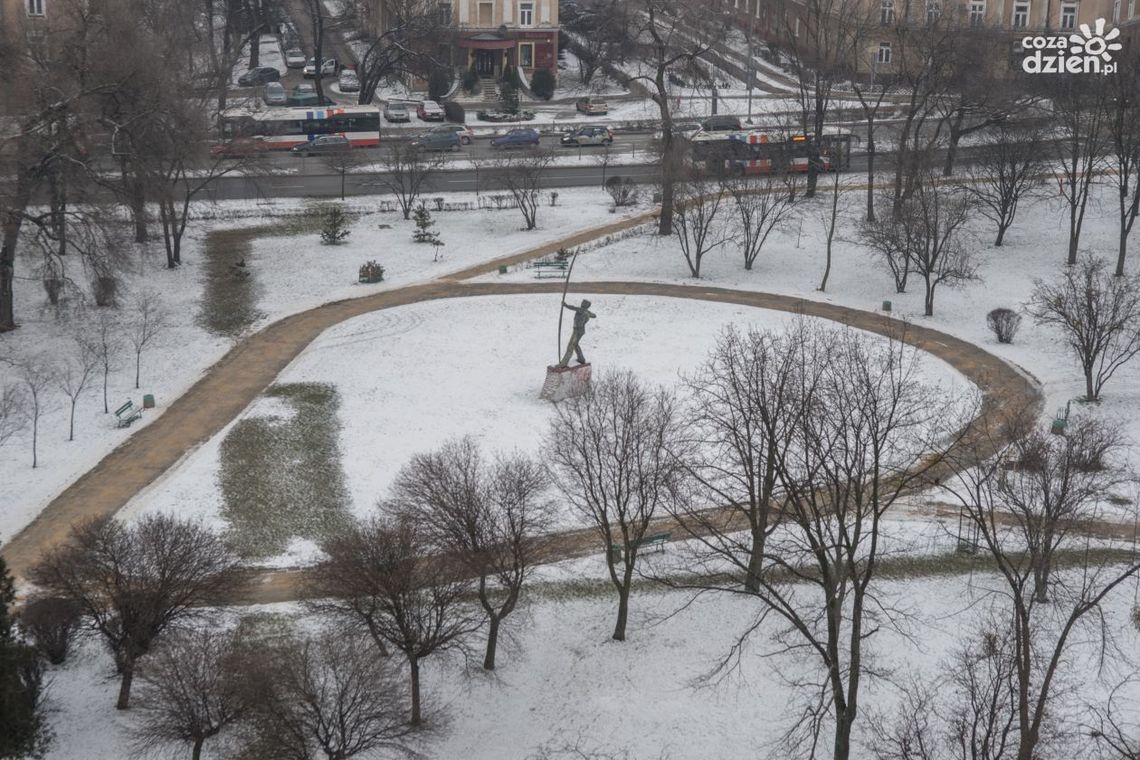 Tu kiedyś był park... Zobacz, jak wyglądał