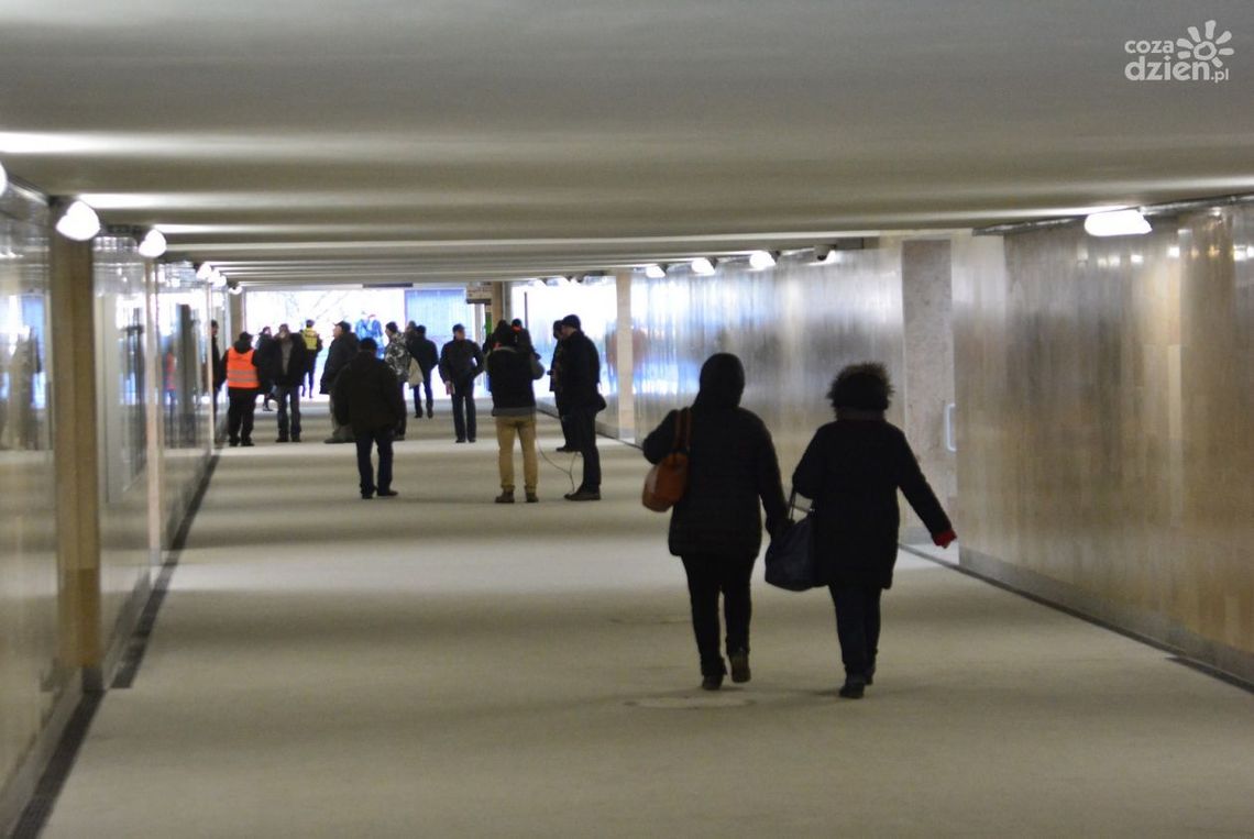 Tunel pod dworcem otwarty Tunel pod dworcem otwarty