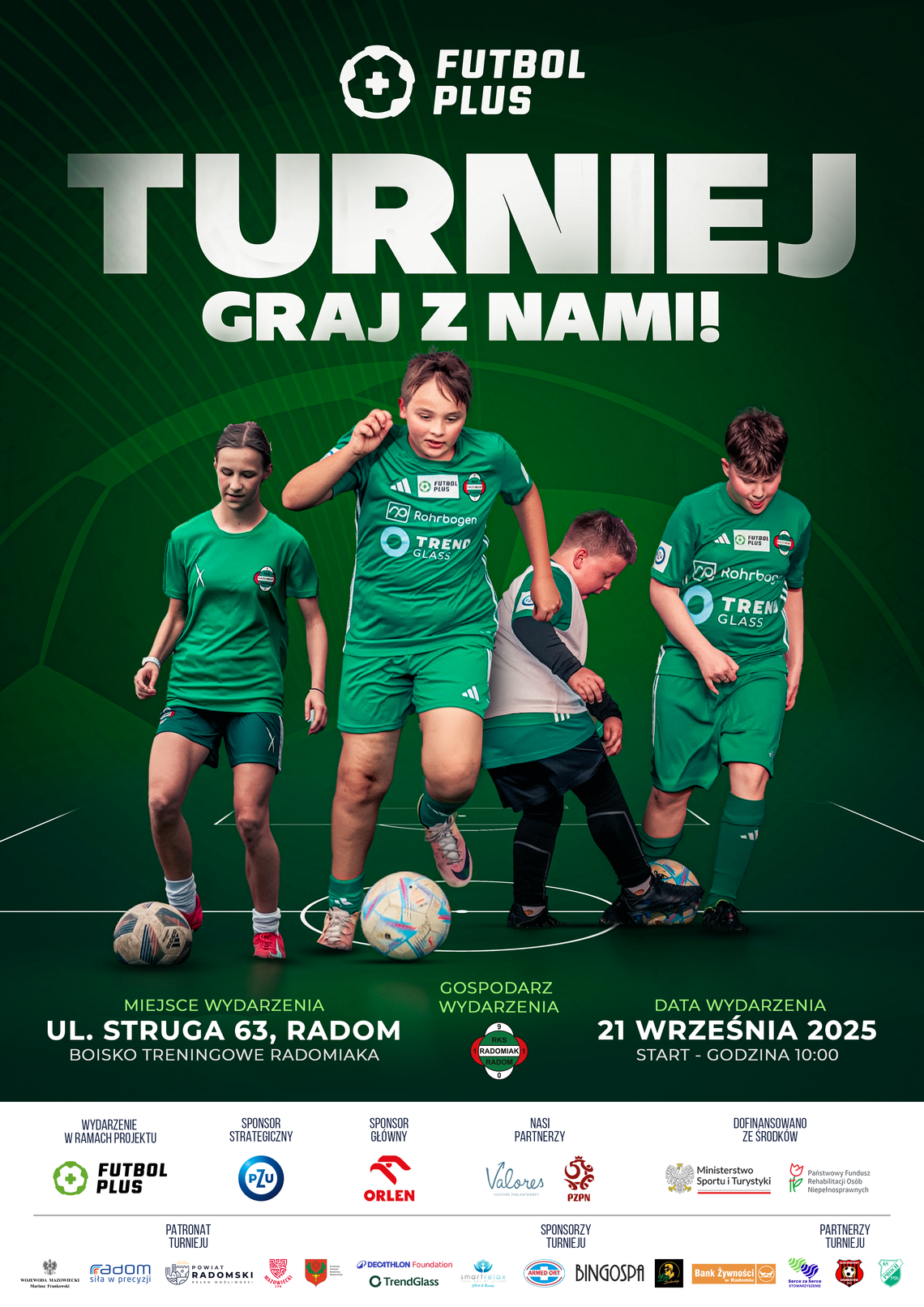 Turniej Futbol Plus Bez Granic - edycja III już w niedzielę