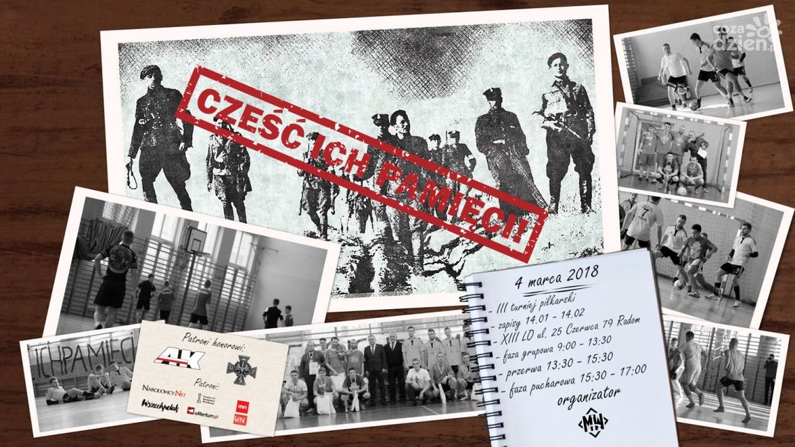 Turniej piłkarski ku czci Wyklętych Turniej piłkarski ku czci Wyklętych