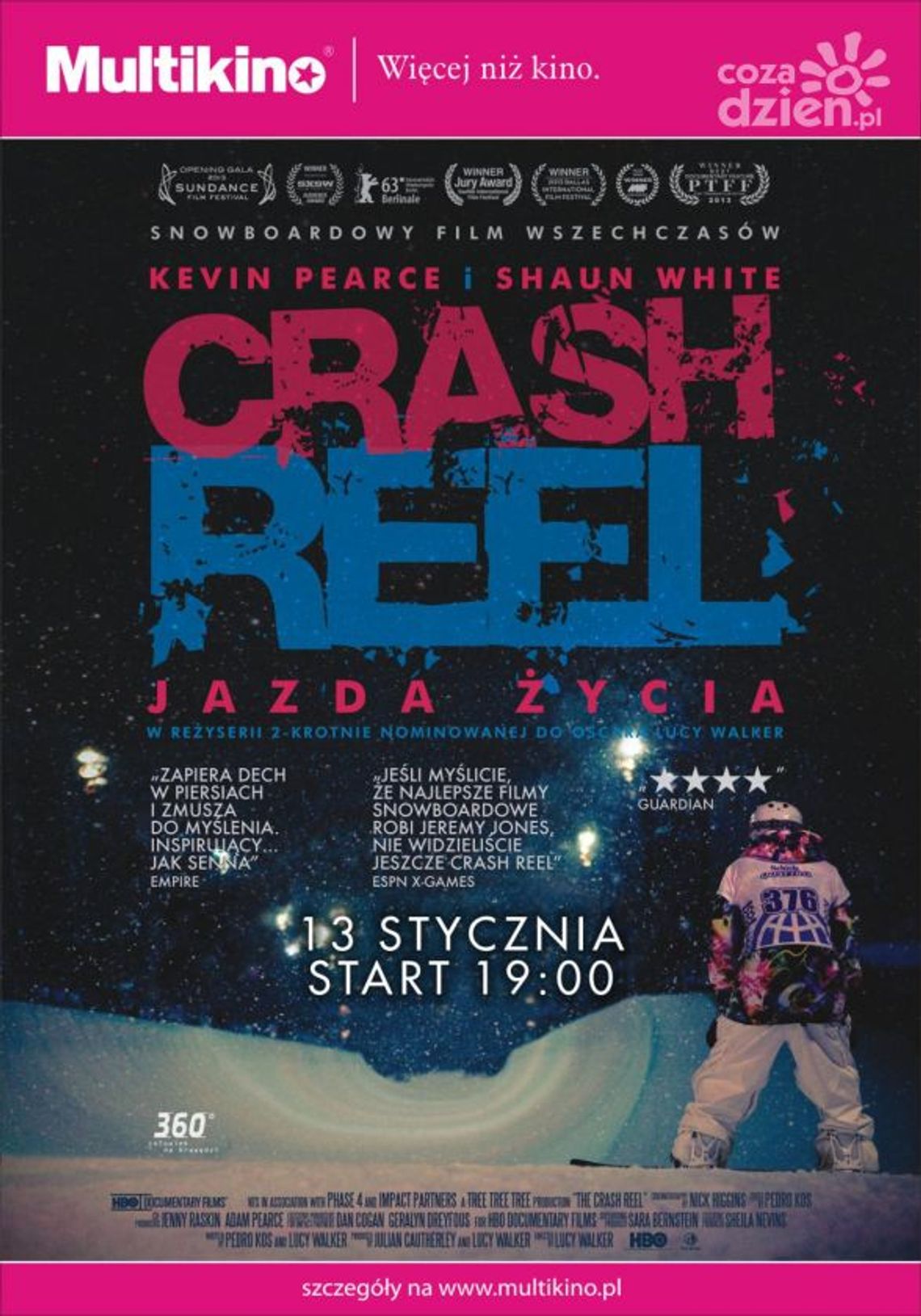 Tylko w kinach sieci Multikino - The Crash Reel Tylko w kinach sieci Multikino - The Crash Reel
