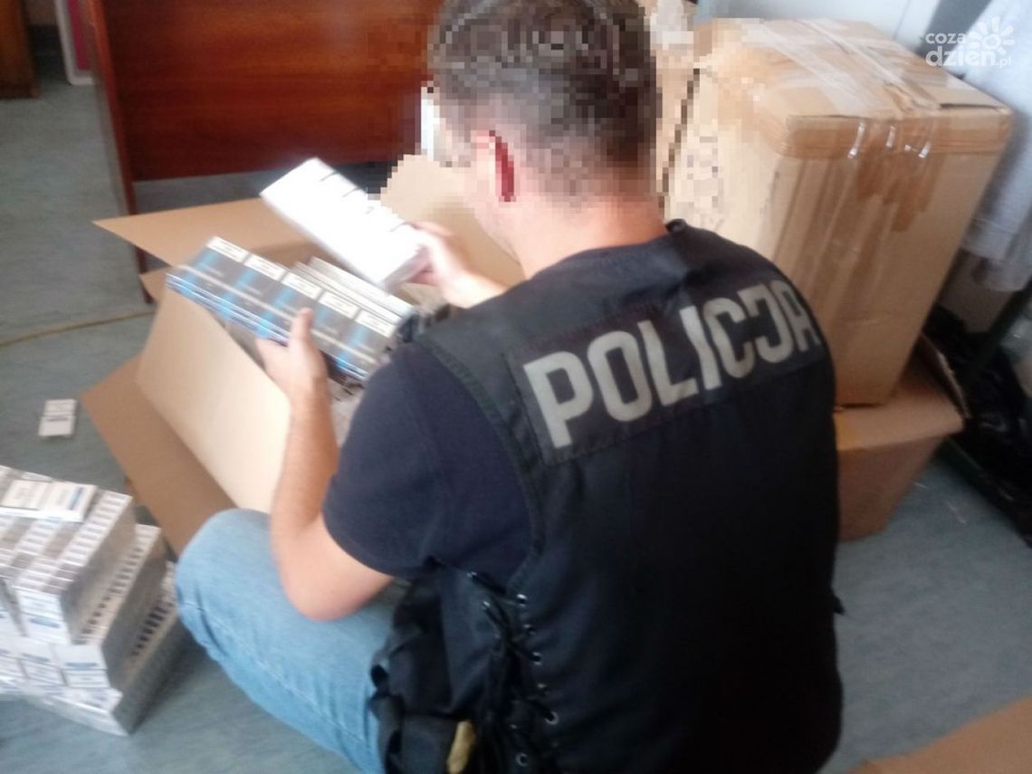 Tysiące paczek papierosów warte ponad pół mln zł