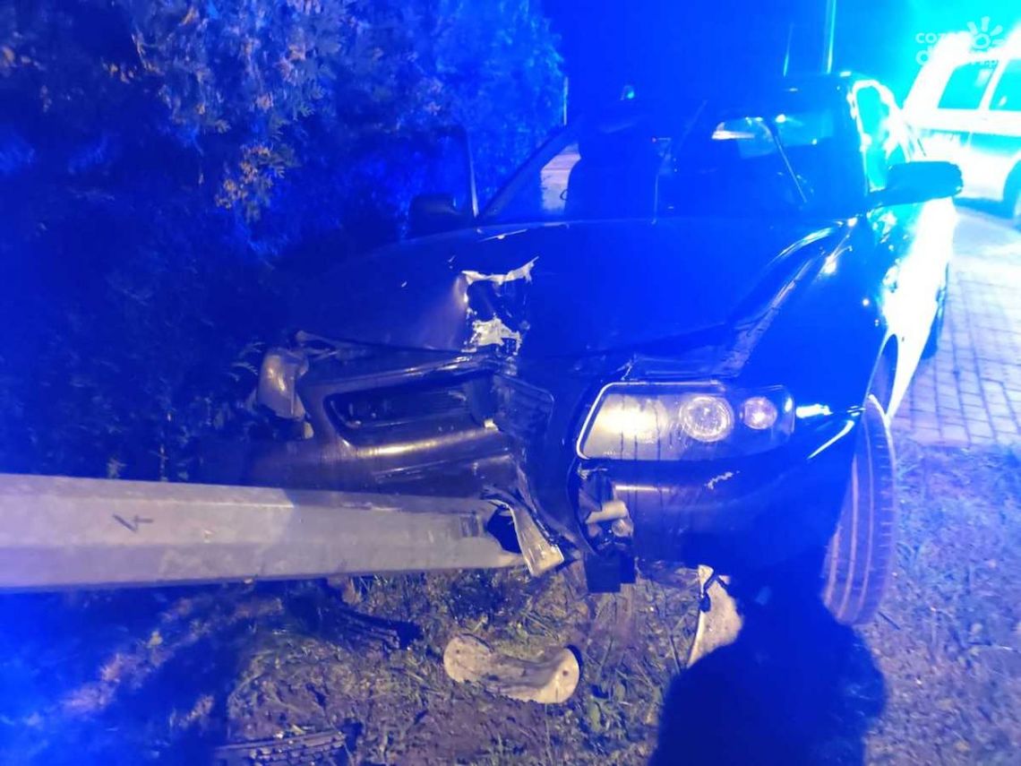 Uciekał przed policją, był pijany i miał narkotyki