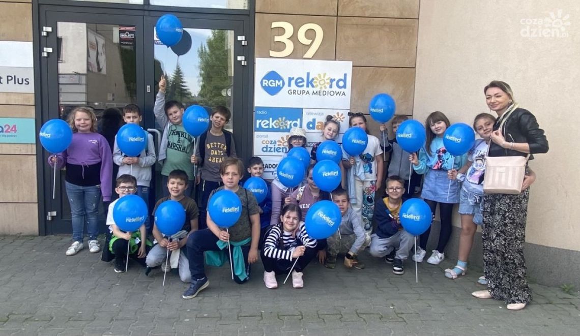 Uczniowie z PSP nr 30 w Radomiu odwiedzili Radio Rekord!