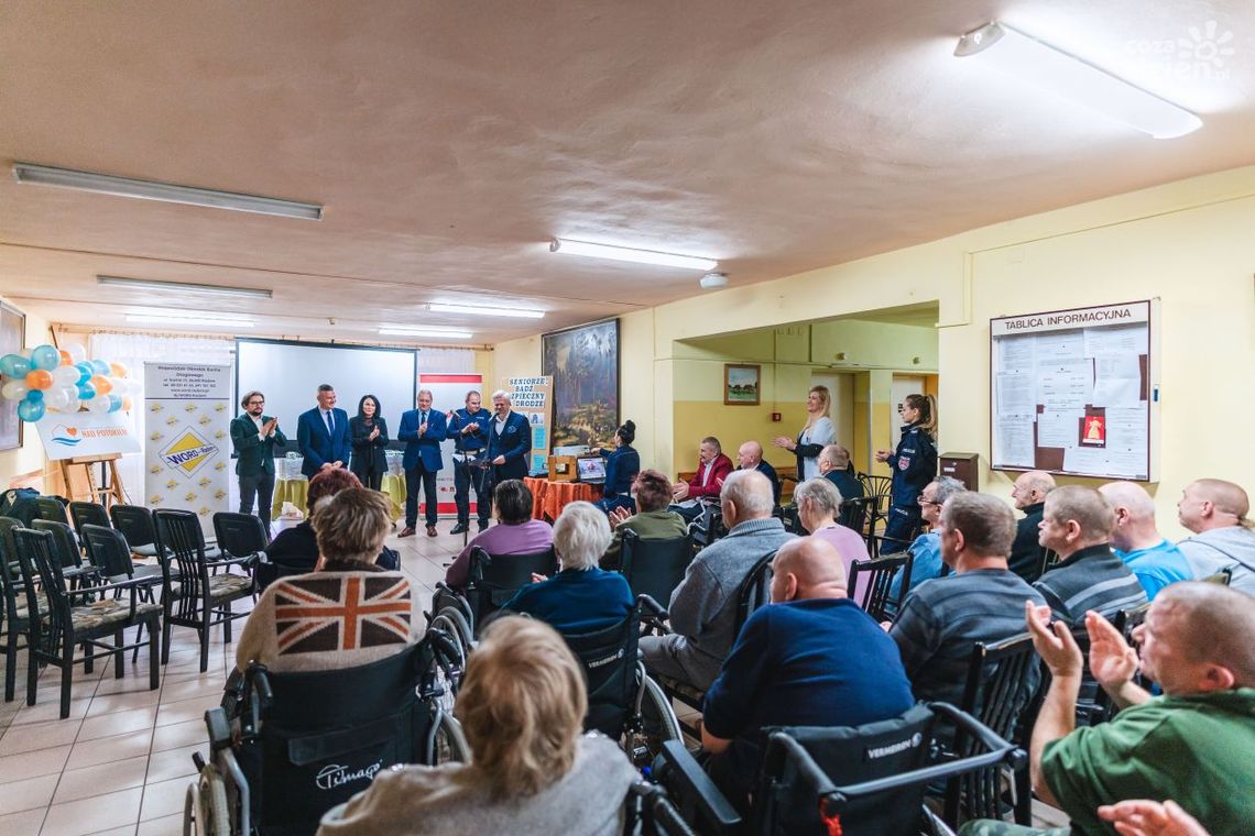 Uczyli seniorów jak być bezpiecznymi