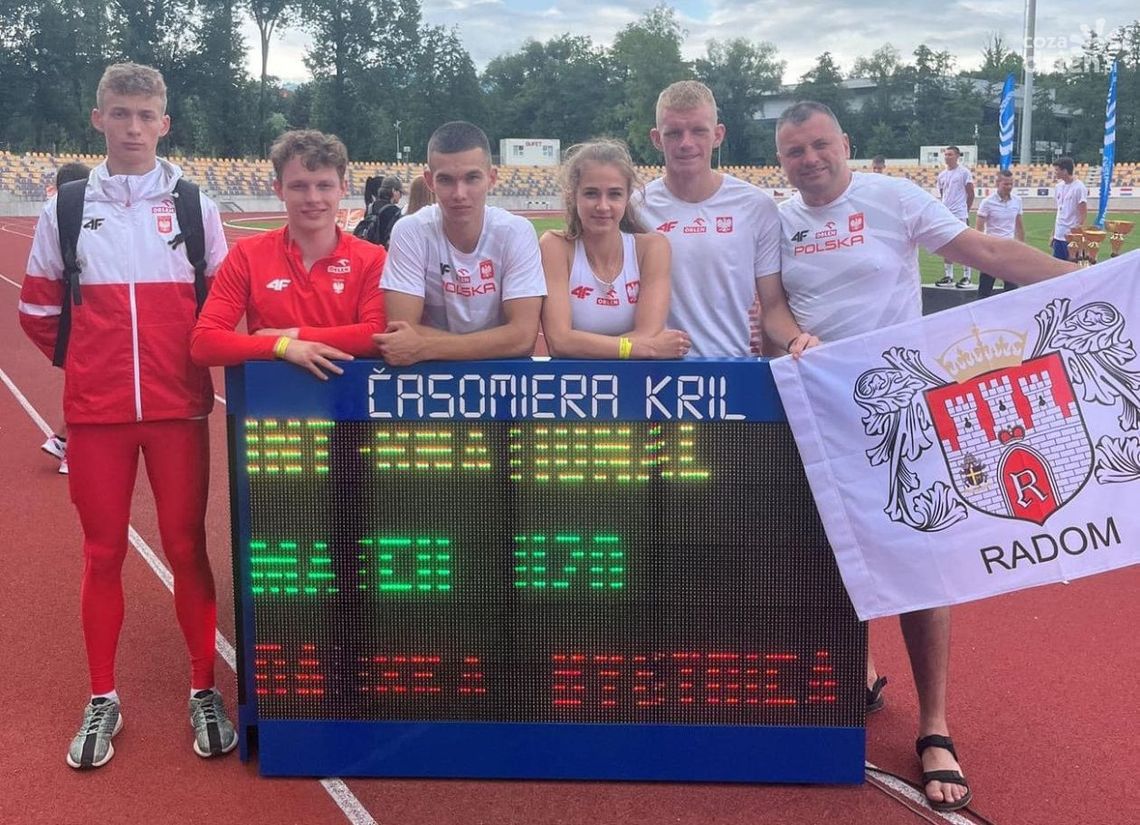Udany występ lekkoatletów z Radomia w Bańskiej Bystrzycy