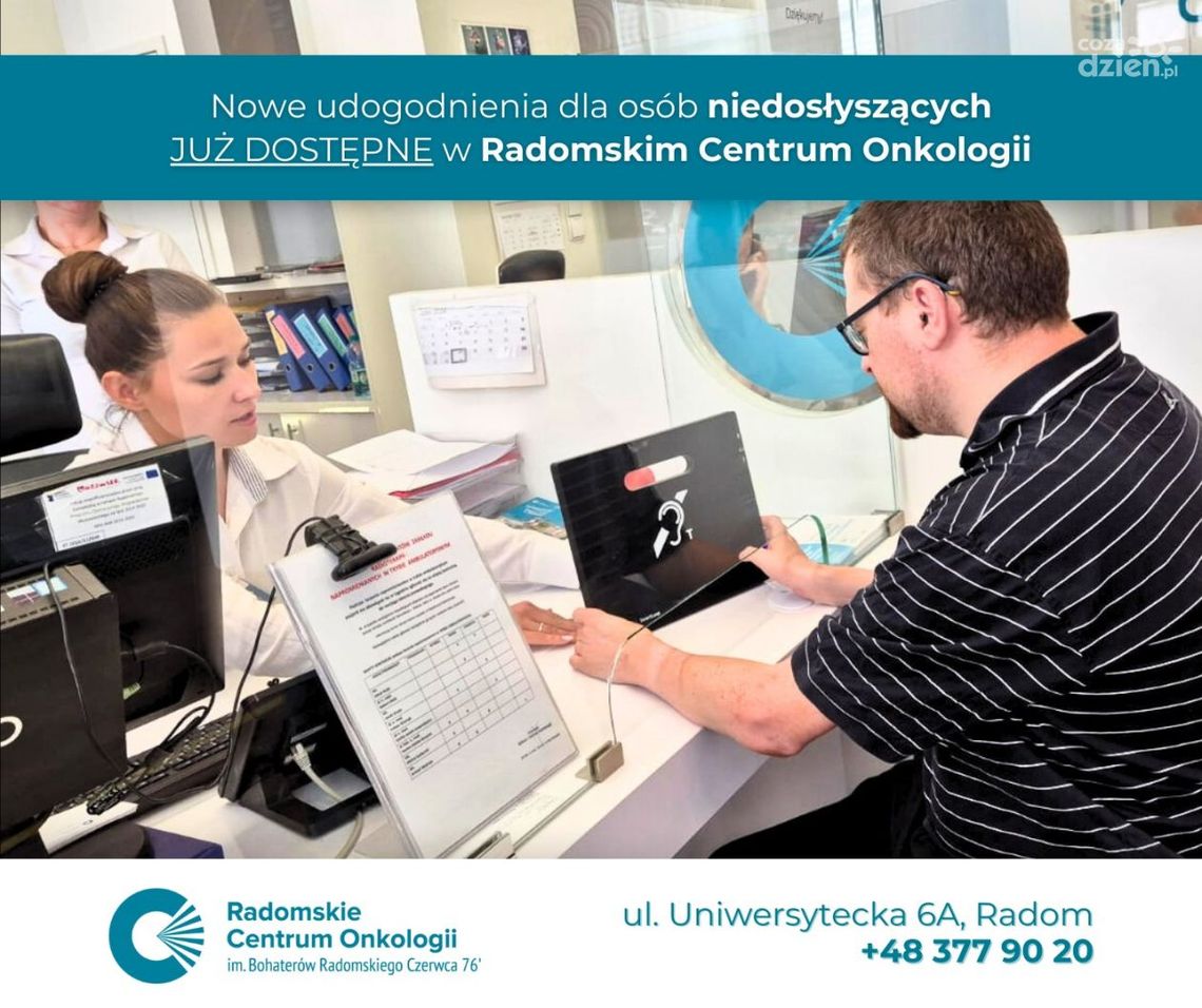Udogodnienia dla osób niedosłyszących w RCO